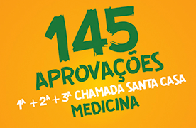 Poliedro tem 145 aprovados em Medicina na Santa Casa