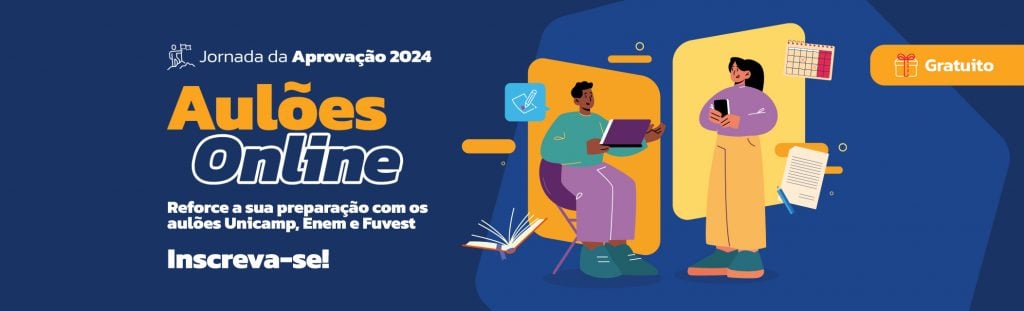 Participe dos Aulões Online do Enem!