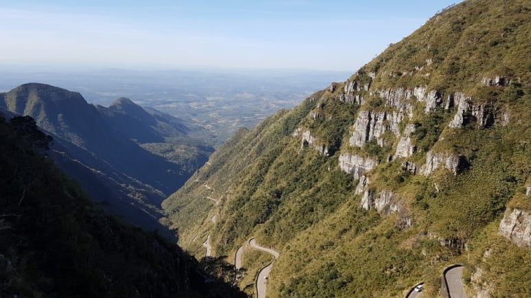 Serra do Rio do Castro, um dos destaques do relevo de Santa Catarina